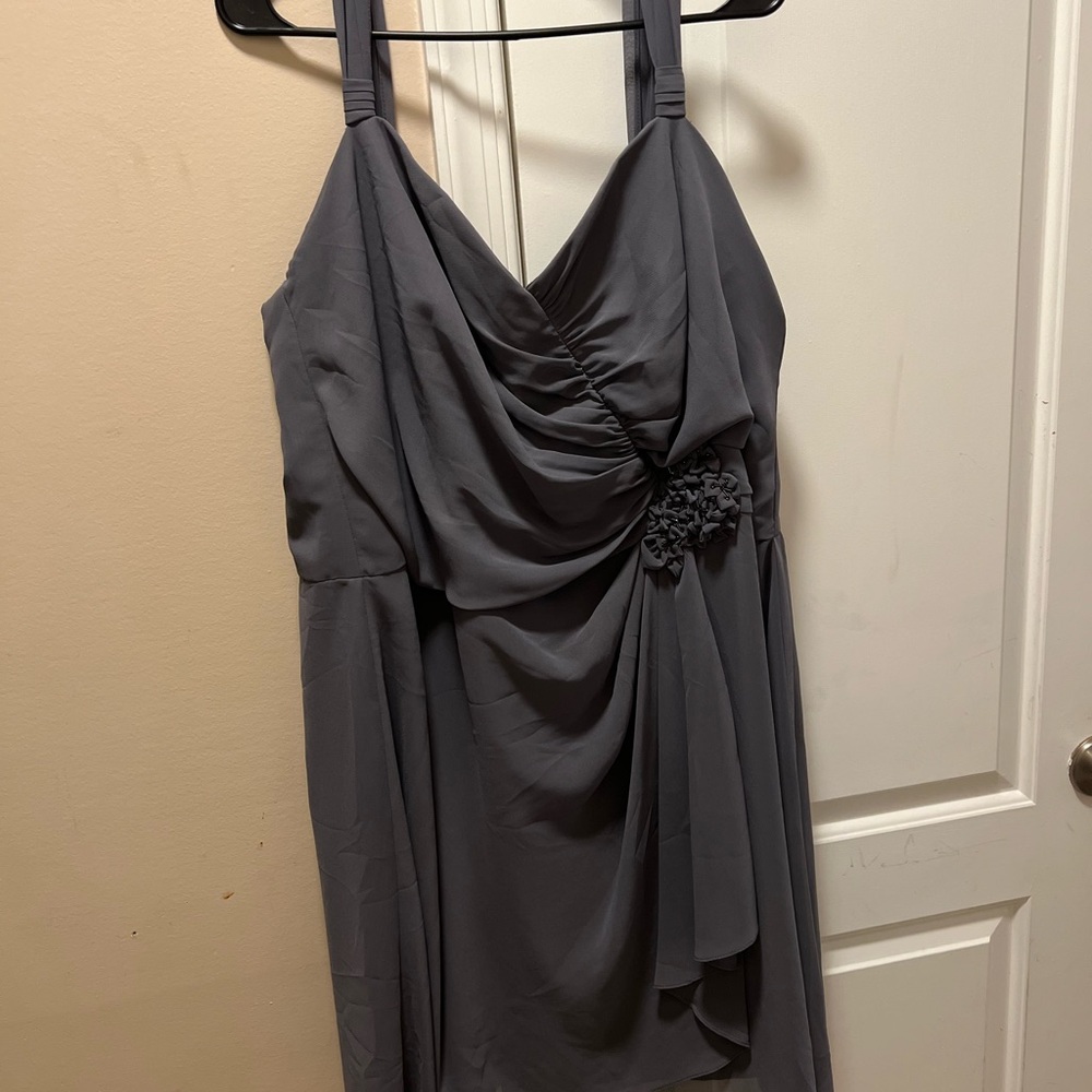 Elegant Gray Women's Dress